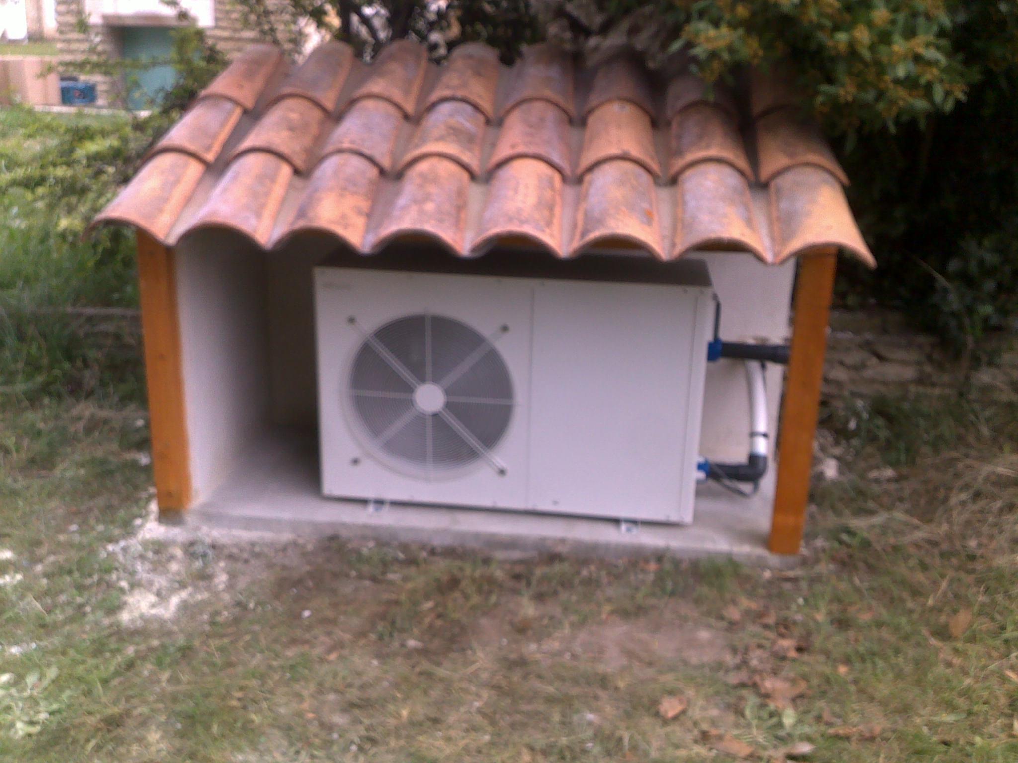 Fabriquer un abri pour pompe a chaleur