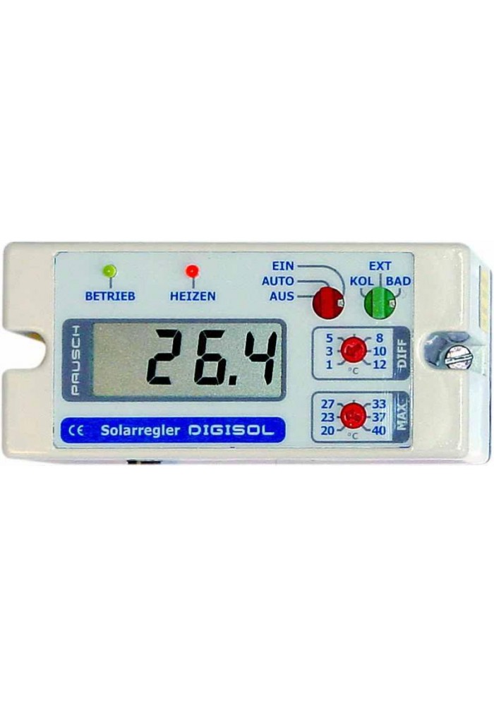 Regulation panneau solaire piscine