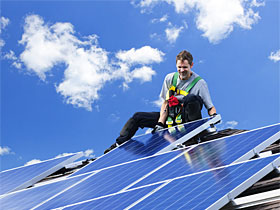 Panneau solaire cote d'armor