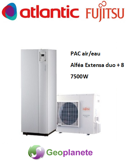 Pompe a chaleur alfea extensa duo + inverter