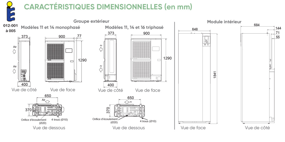 Pompe a chaleur alfea extensa duo notice