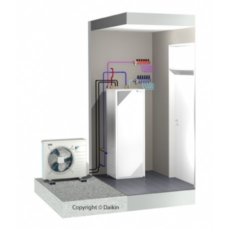 Pompe a chaleur air eau fujitsu