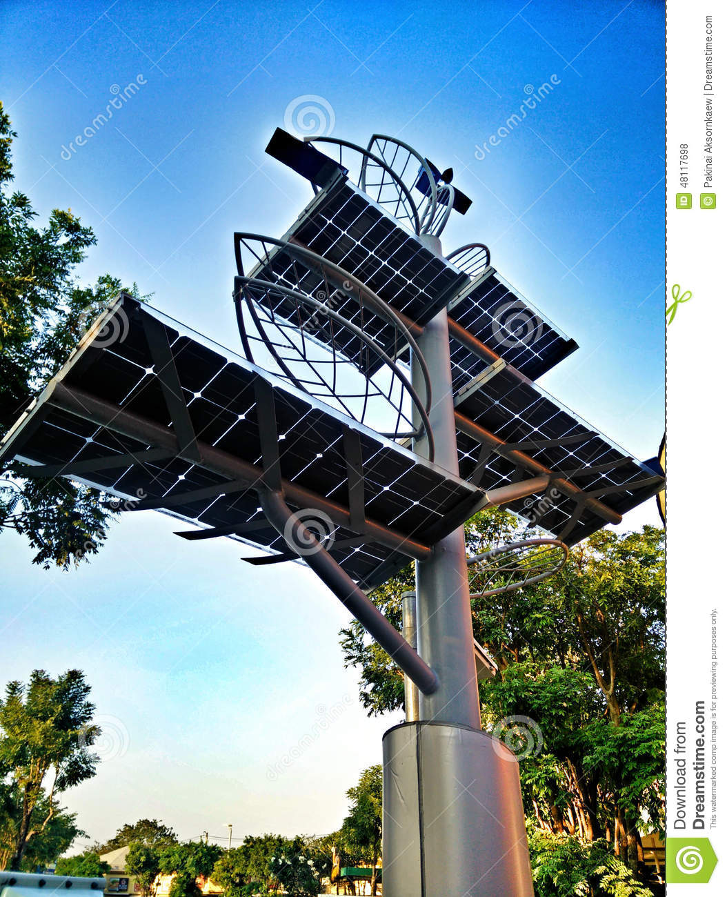 Arbre panneau solaire