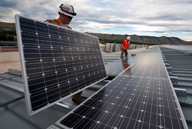 Panneau solaire aide gouvernementale
