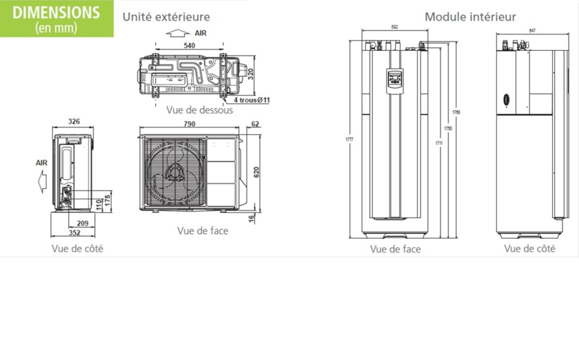 Rt 2012 pompe a chaleur air eau