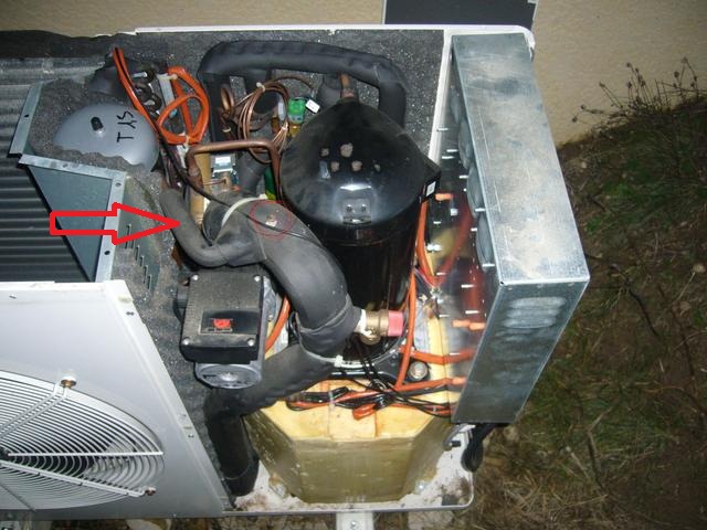 Pompe a chaleur defaut hp