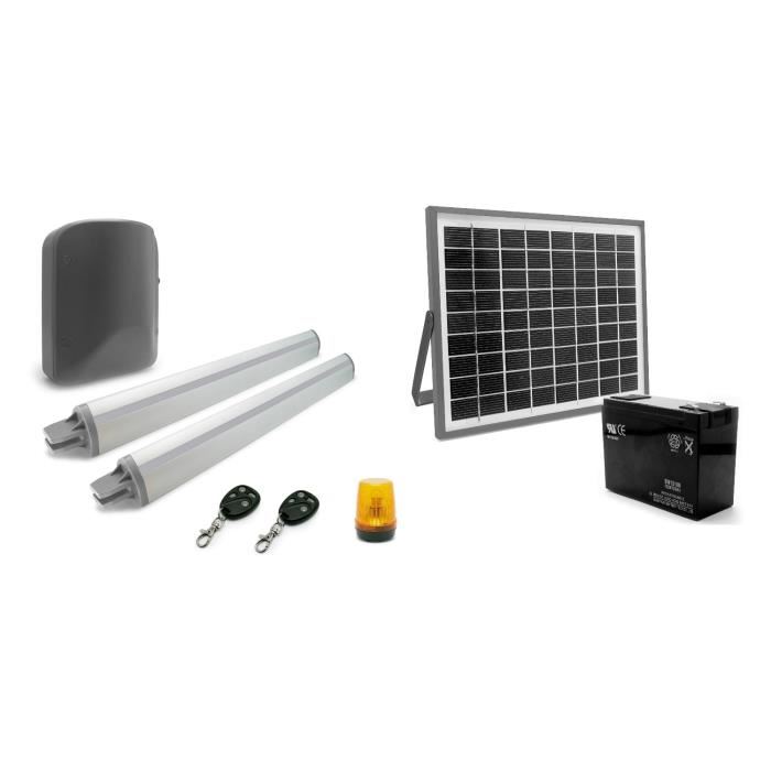 Motorisation panneau solaire