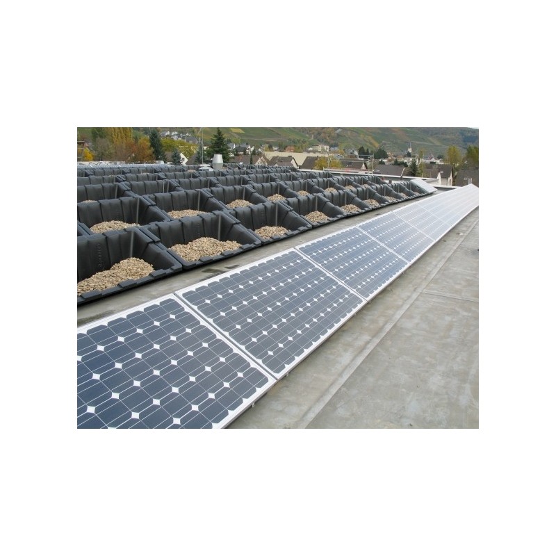 Bac pour panneau solaire