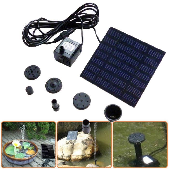 Alimenter une pompe à piscine avec panneau solaire
