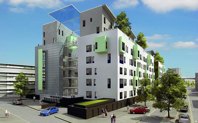 Batiment de france panneau solaire