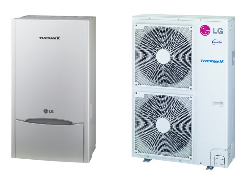 Pompe à chaleur air/eau split inverter