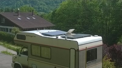 Installation panneau solaire mobil home