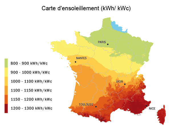Rendement panneau solaire photovoltaïque