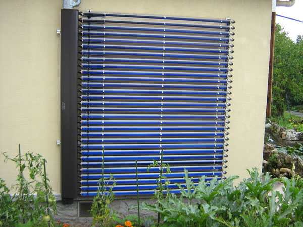 Panneau solaire murale