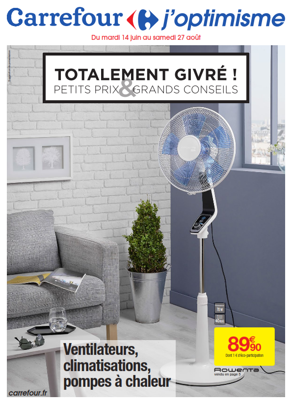 Carrefour pompe a chaleur