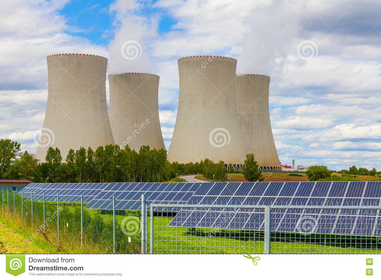 Panneau solaire nucléaire