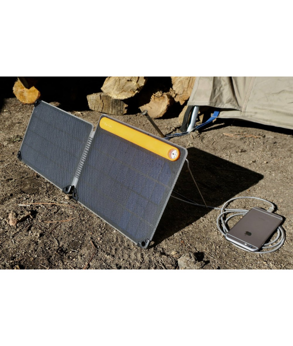 Panneau solaire avec batterie intégrée