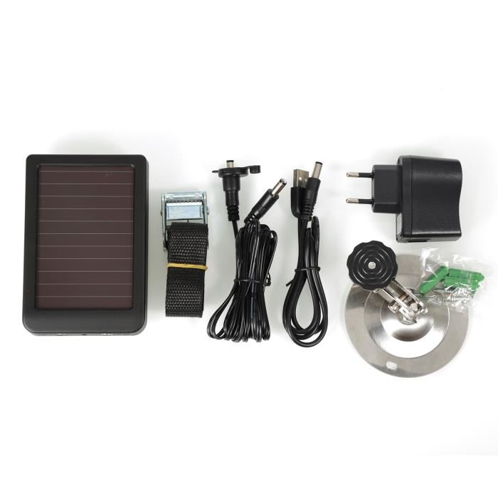 Panneau solaire camera chasse