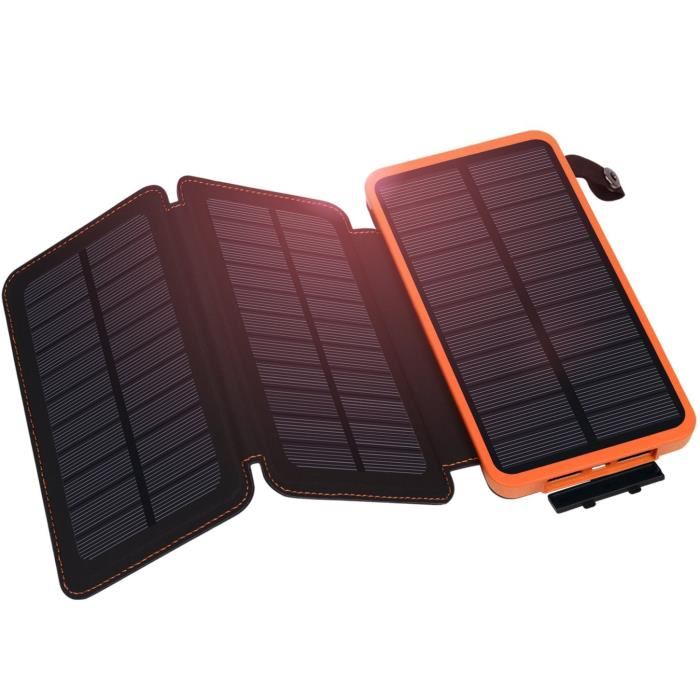 Charger portable panneau solaire