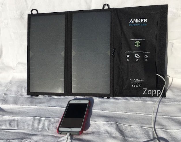 Panneau solaire pliable anker