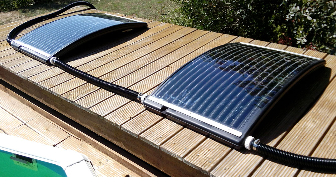 Installation panneau solaire piscine