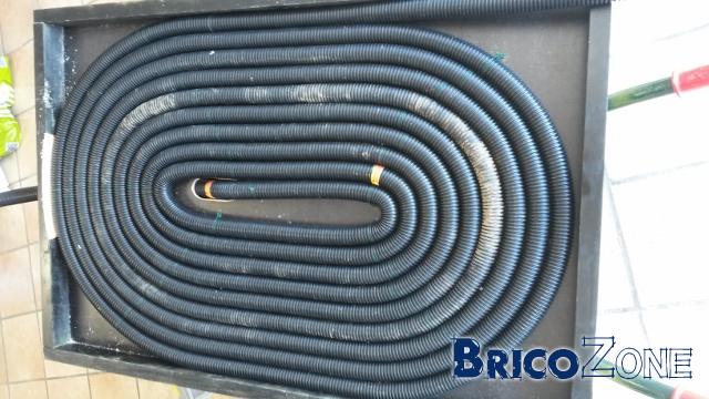 Fabrication panneau solaire piscine