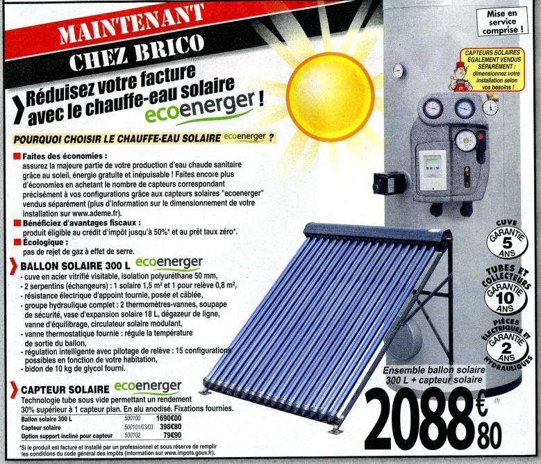 Pompe à chaleur air air brico depot