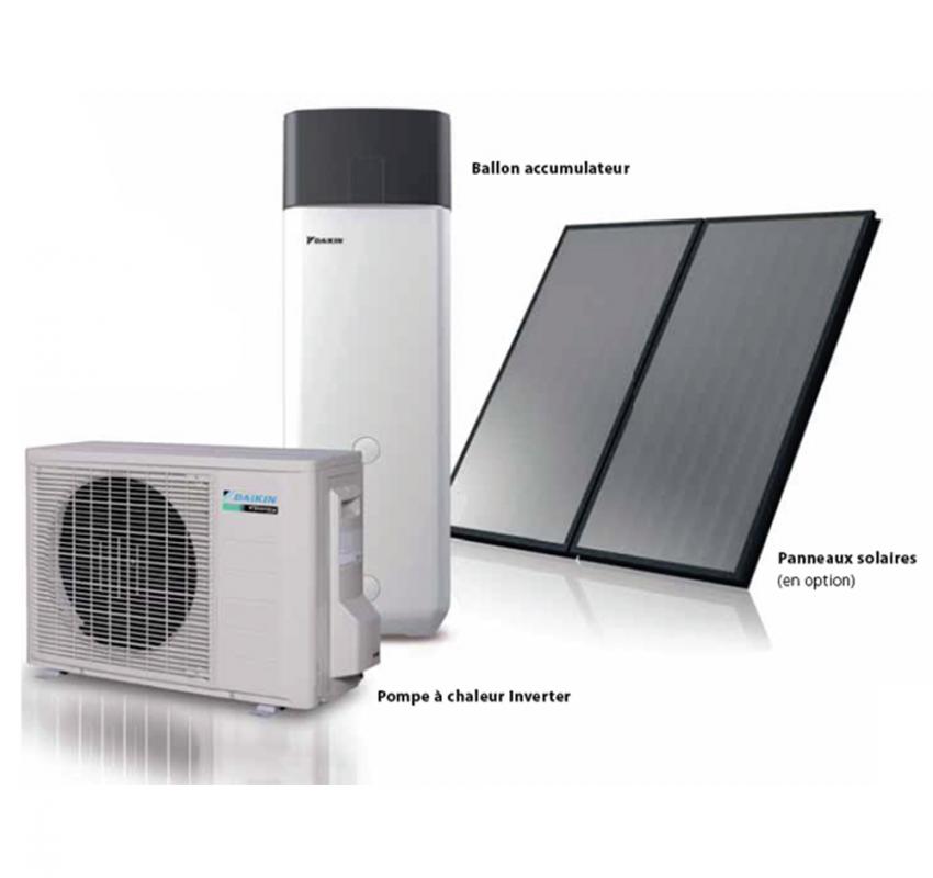 Chauffe eau thermodynamique panneau solaire