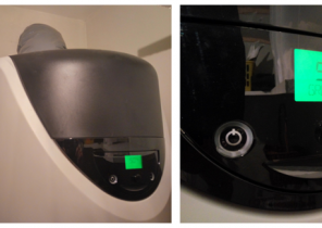 Pompe à chaleur qui fume