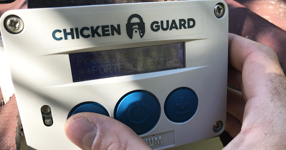 Chickenguard panneau solaire