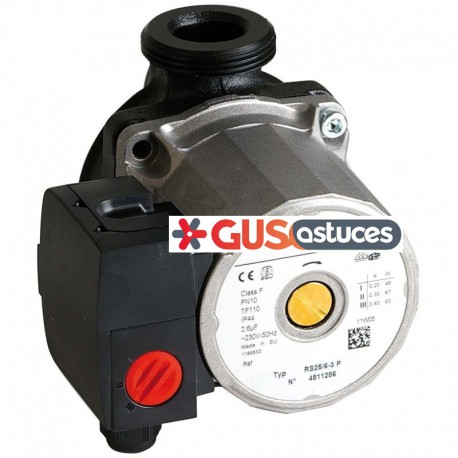 Circulateur de pompe a chaleur