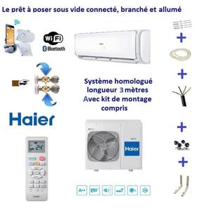 Haier pompe à chaleur - climatiseur réversible fixe tide 3 5 kw