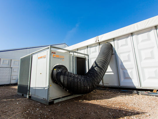 Pompe à chaleur de 100 kw