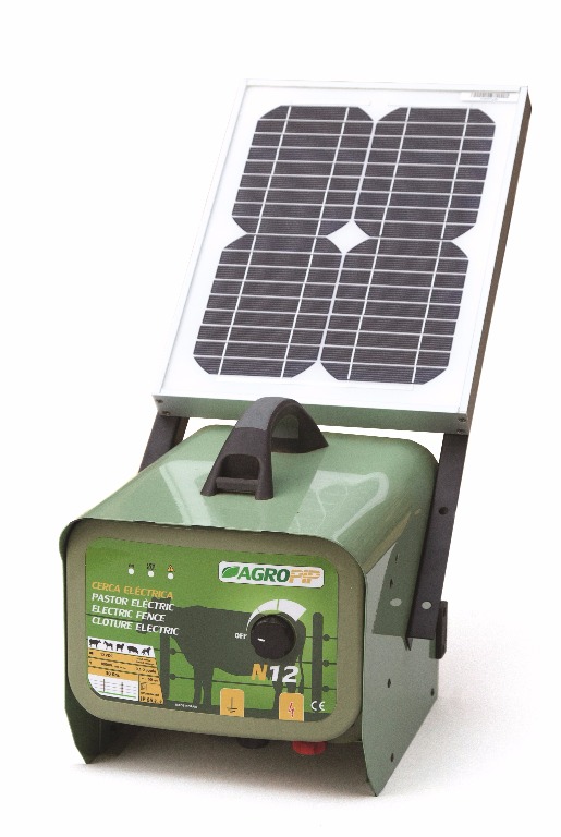 Cloture electrique panneau solaire