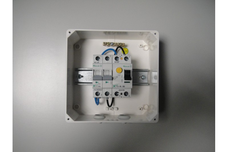 Coffret electrique pour pompe a chaleur