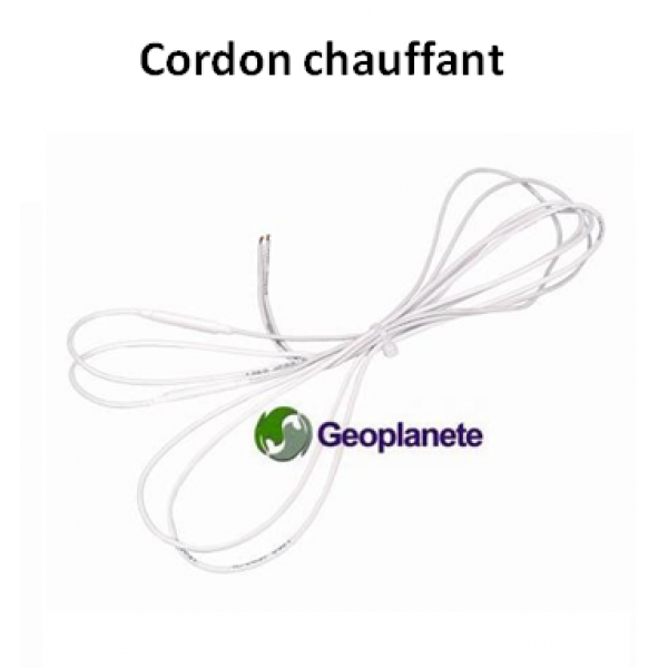 Cable chauffant pour pompe a chaleur