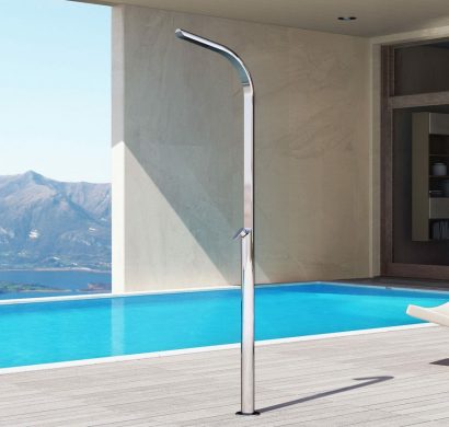 Panneau solaire pour douche exterieure