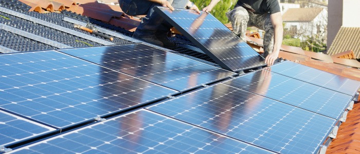 Panneau solaire installation