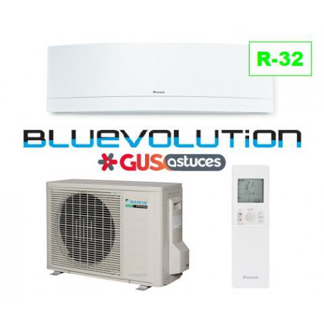 Pompe à chaleur air-air le mural daikin emura bluevolution