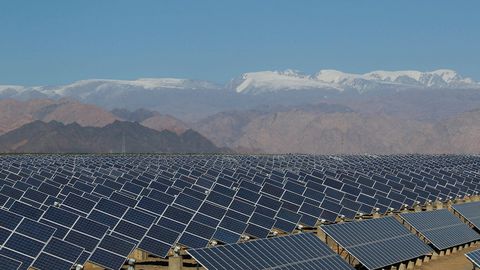 Centrale panneau solaire