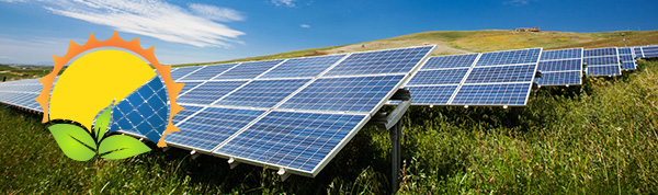 Panneau solaire creuse