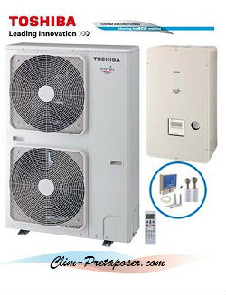 Pompe a chaleur air eau 25 kw
