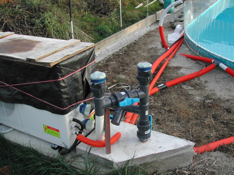 Installation pompe a chaleur piscine waterair