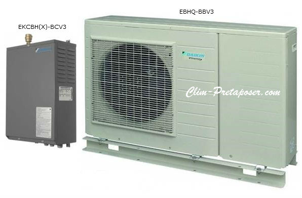 Pompe a chaleur air eau daikin basse temperature