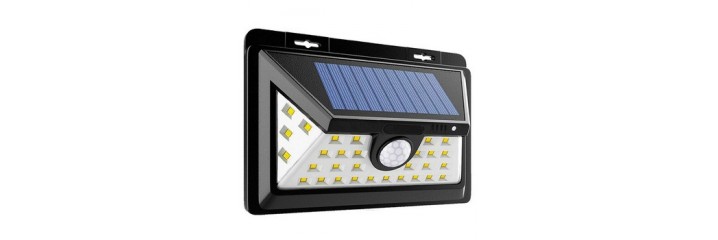 Lumiere exterieur panneau solaire