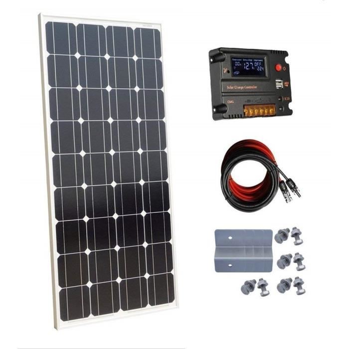 Batterie 12 volts pour panneau solaire