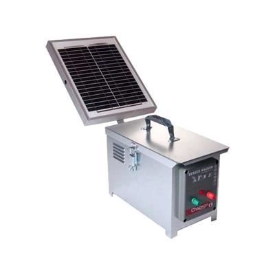 Panneau solaire cloture
