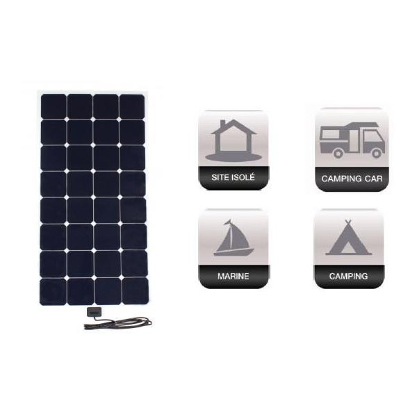 Kit panneau solaire souple 100w