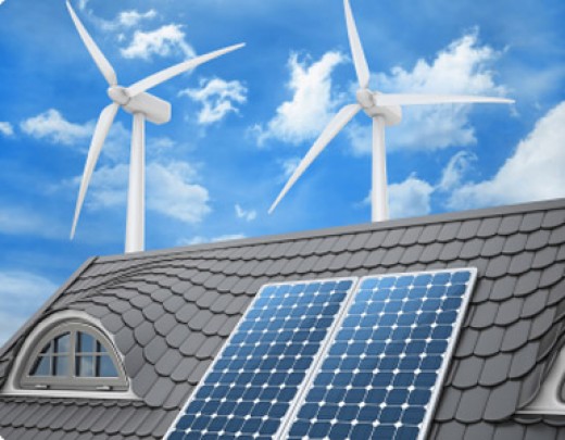Panneau solaire eolienne