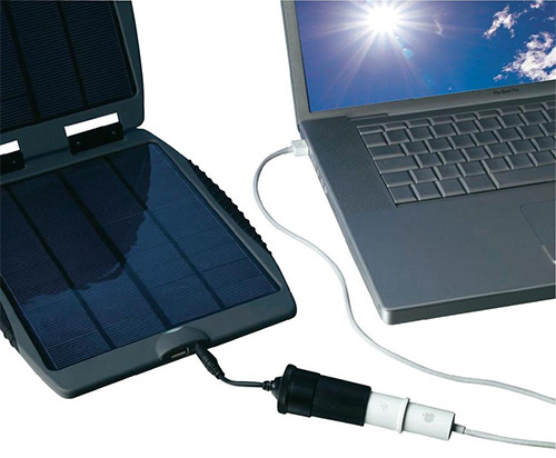 Ordinateur portable panneau solaire